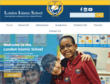 Tablet Screenshot of londonislamicschool.com